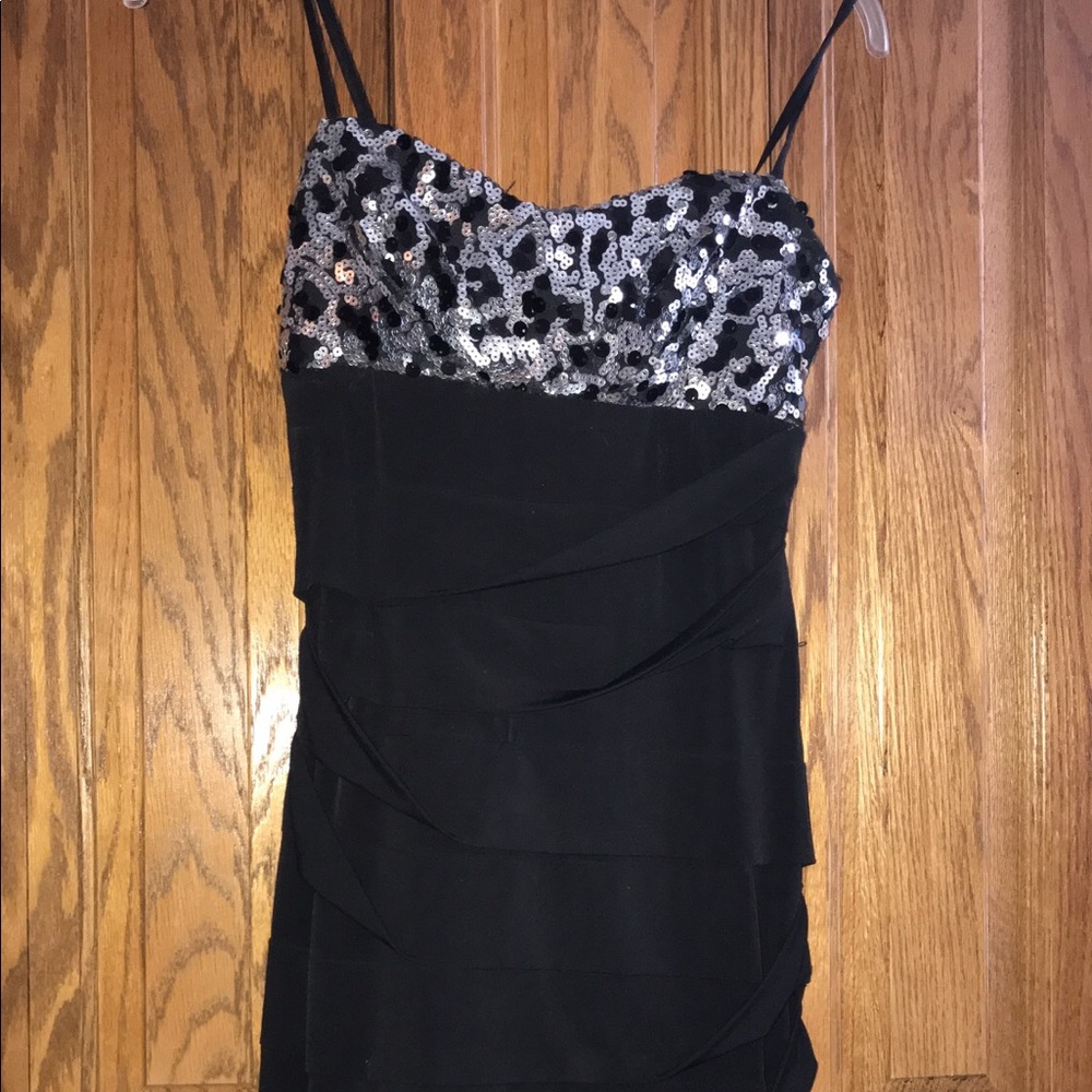 Black formal dress for sale!
